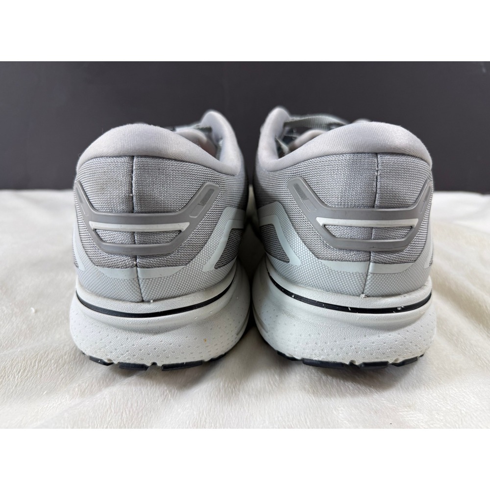 Brooks Ghost 15 Men's Running Shoes Gray 13 2E Wide PowerStep Orthotic Insoles - Picture 3 of 7
